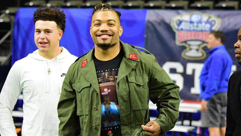 Derrius Guice at LHSAA State Championships