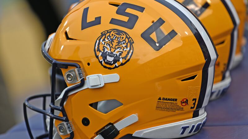 LSU Football Generic Helmet Photo