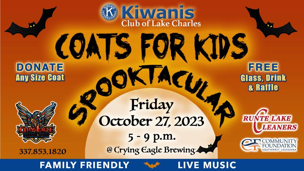 Enjoy Halloween season with “Coats for Kids Spooktacular” donation drive