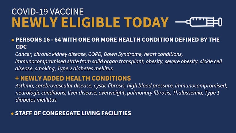 Vaccine eligibility