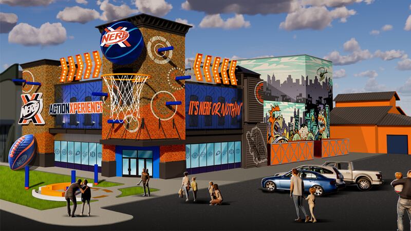 A new NERF-themed action park will open in Tennessee in 2024.