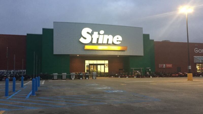Stine parking lot (Source: Kayla Courvell/KPLC)